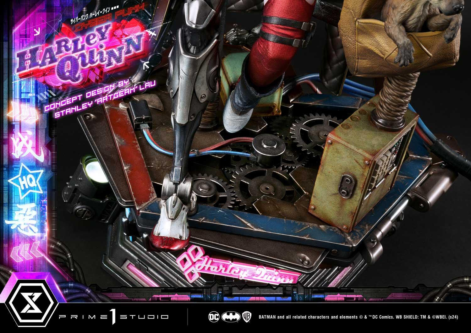 Batman - Bud - Harley Quinn - Lou - Ultimate Premium Masterline  (UPMDC-08) - 1/4 - Cyberpunk (Prime 1 Studio) photo 62