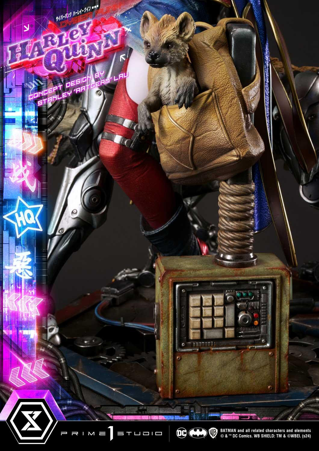 Batman - Bud - Harley Quinn - Lou - Ultimate Premium Masterline  (UPMDC-08) - 1/4 - Cyberpunk (Prime 1 Studio) photo 63