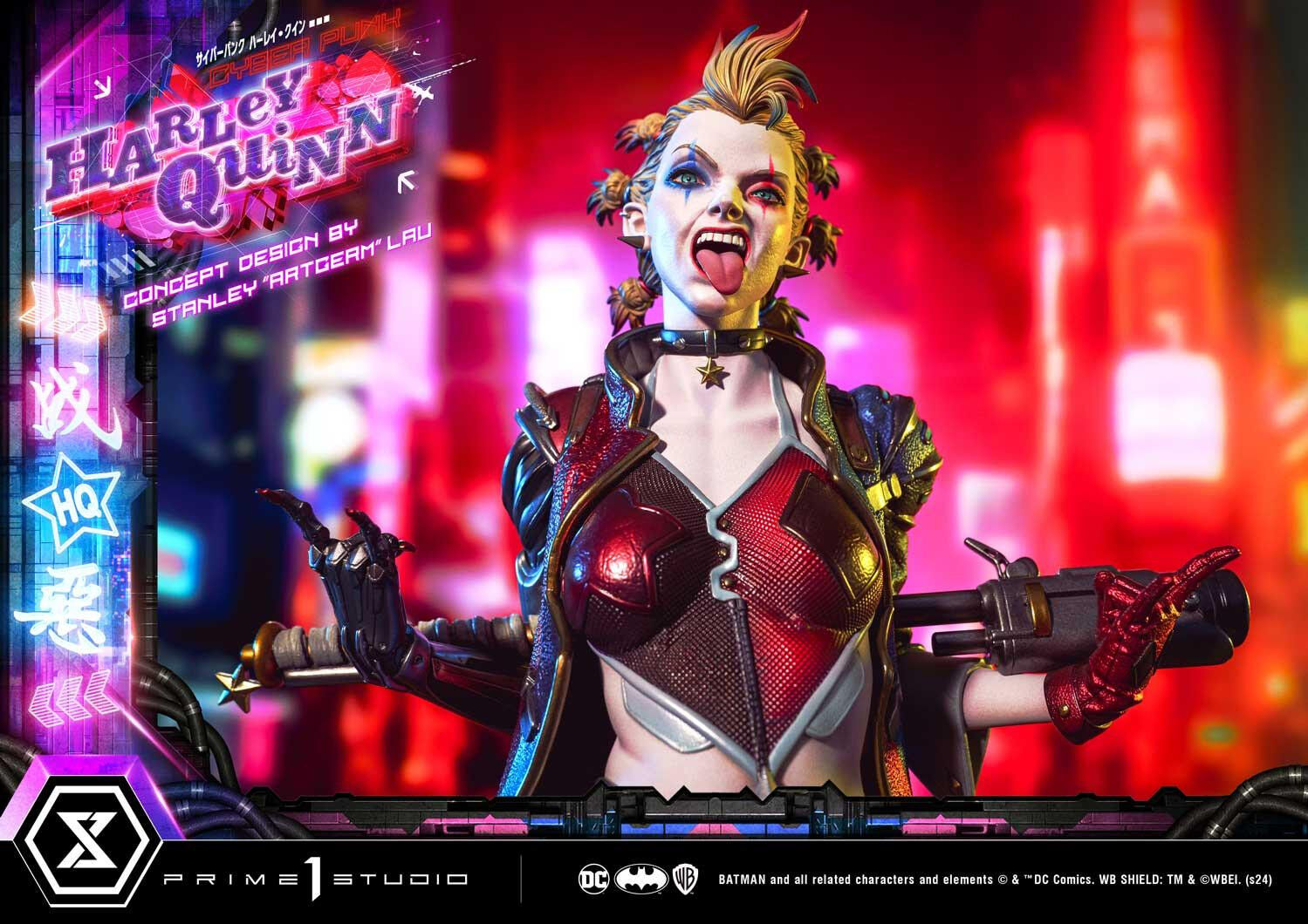 Batman - Bud - Harley Quinn - Lou - Ultimate Premium Masterline  (UPMDC-08) - 1/4 - Cyberpunk (Prime 1 Studio) photo 70
