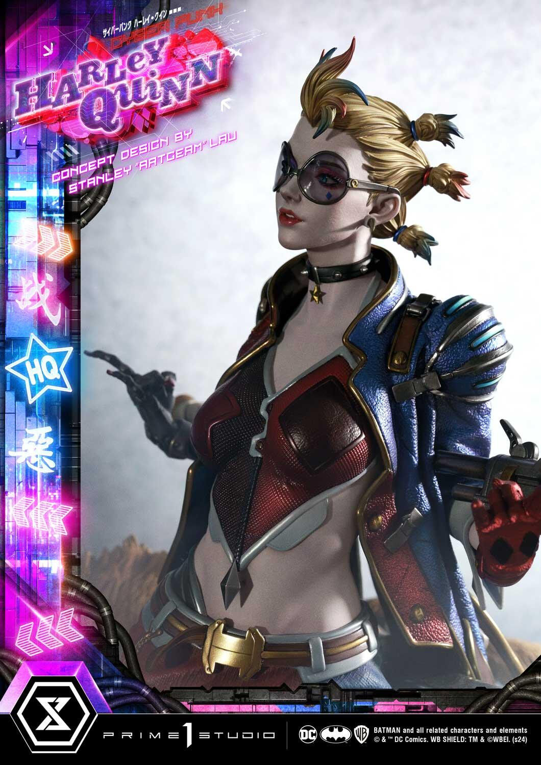 Batman - Bud - Harley Quinn - Lou - Ultimate Premium Masterline  (UPMDC-08) - 1/4 - Cyberpunk (Prime 1 Studio) photo 73