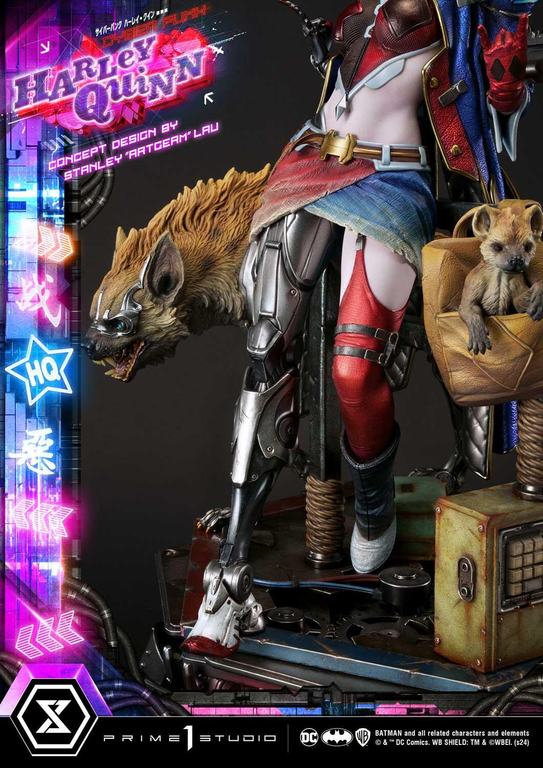 Batman - Bud - Harley Quinn - Lou - Ultimate Premium Masterline  (UPMDC-08) - 1/4 - Cyberpunk (Prime 1 Studio) photo 75