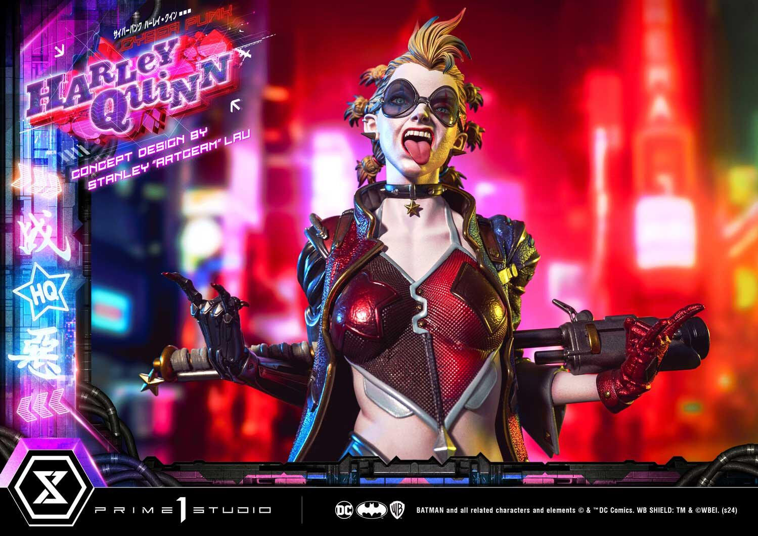 Batman - Bud - Harley Quinn - Lou - Ultimate Premium Masterline  (UPMDC-08) - 1/4 - Cyberpunk (Prime 1 Studio) photo 85