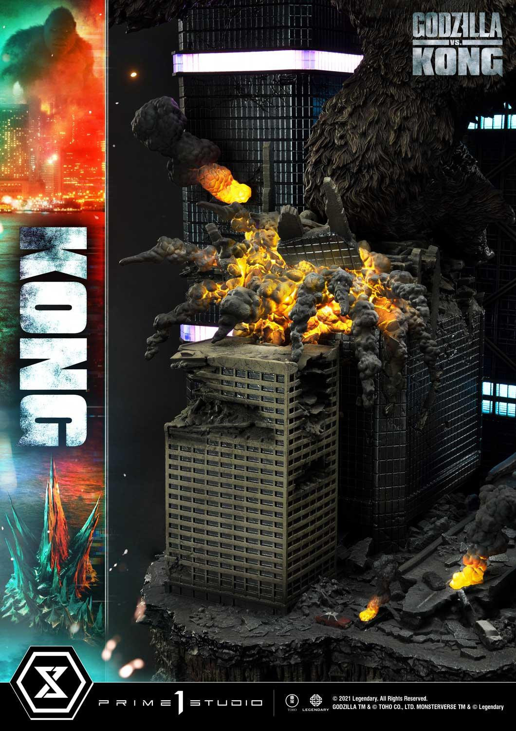 Godzilla vs. Kong - King Kong - Diorama - Ultimate Diorama Masterline (UDMGVK-02) - Final Battle (Prime 1 Studio) photo 15