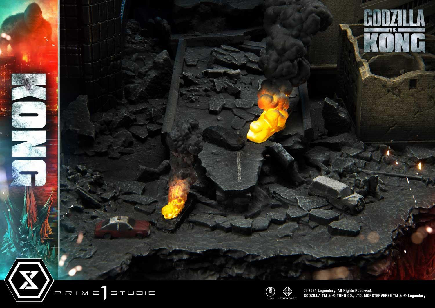 Godzilla vs. Kong - King Kong - Diorama - Ultimate Diorama Masterline (UDMGVK-02) - Final Battle (Prime 1 Studio) photo 19