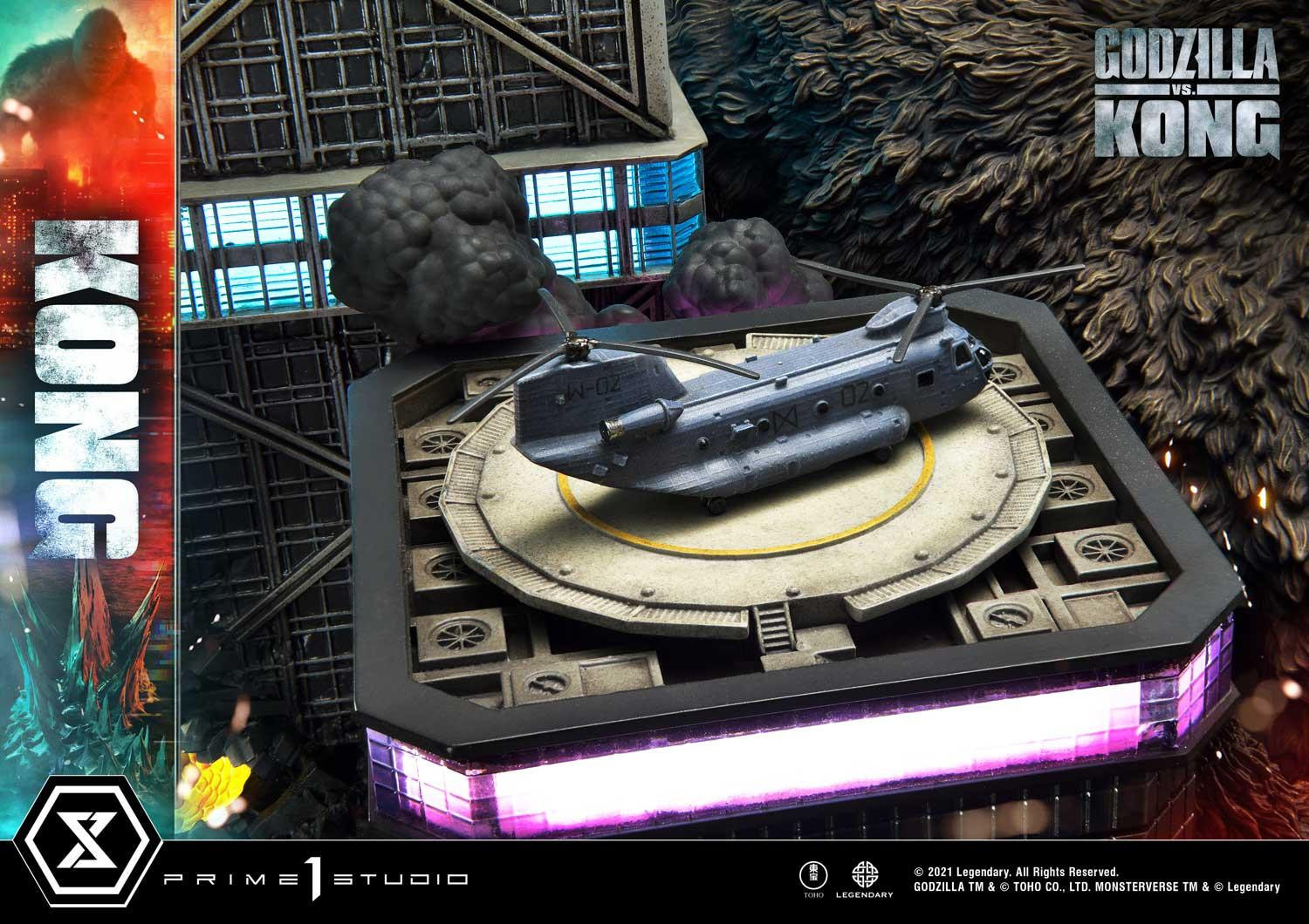 Godzilla vs. Kong - King Kong - Diorama - Ultimate Diorama Masterline (UDMGVK-02) - Final Battle (Prime 1 Studio) photo 20