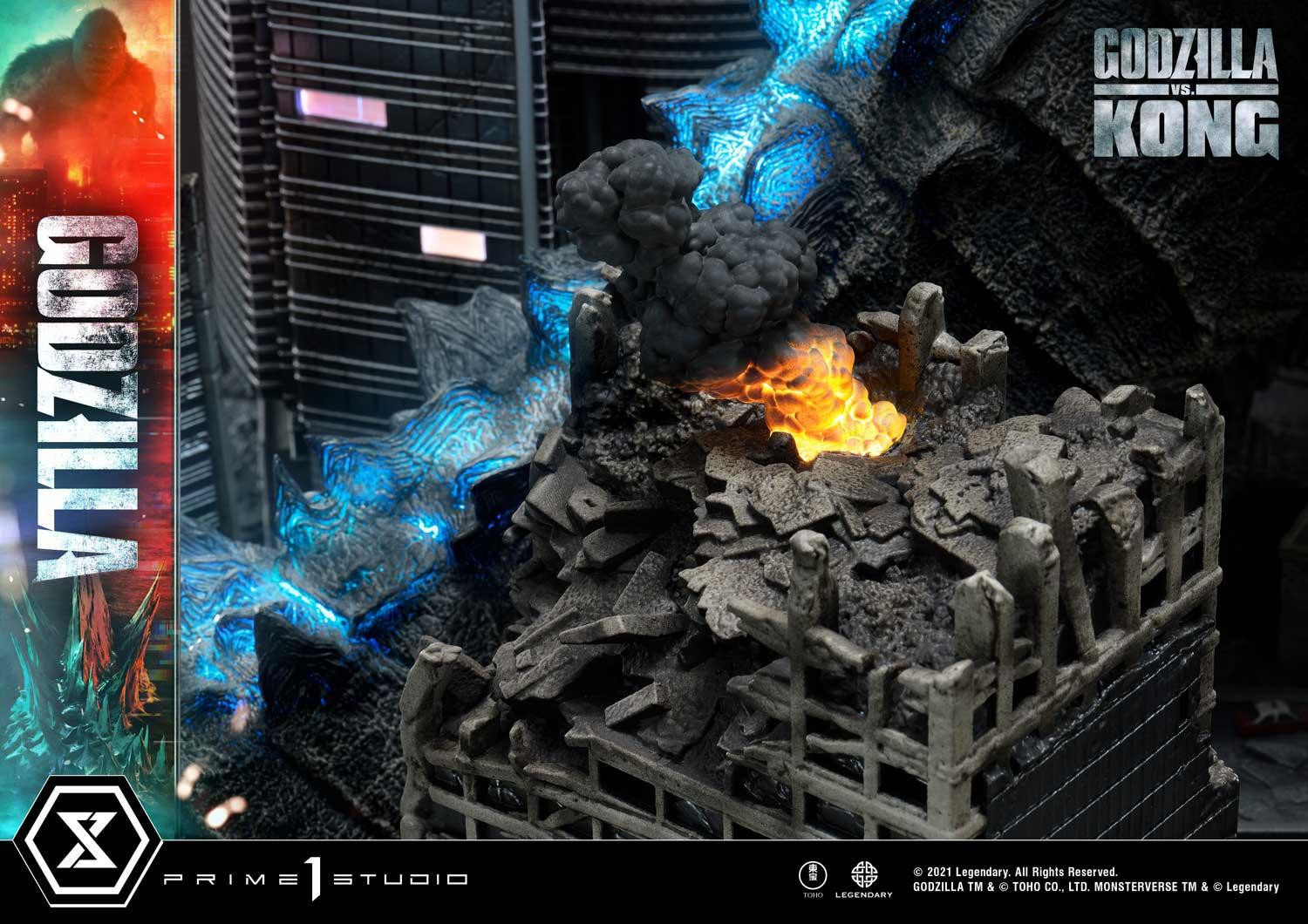 Godzilla vs. Kong - Gojira - Diorama - Ultimate Diorama Masterline  (UDMGVK-01) - Final Battle (Prime 1 Studio) photo 26