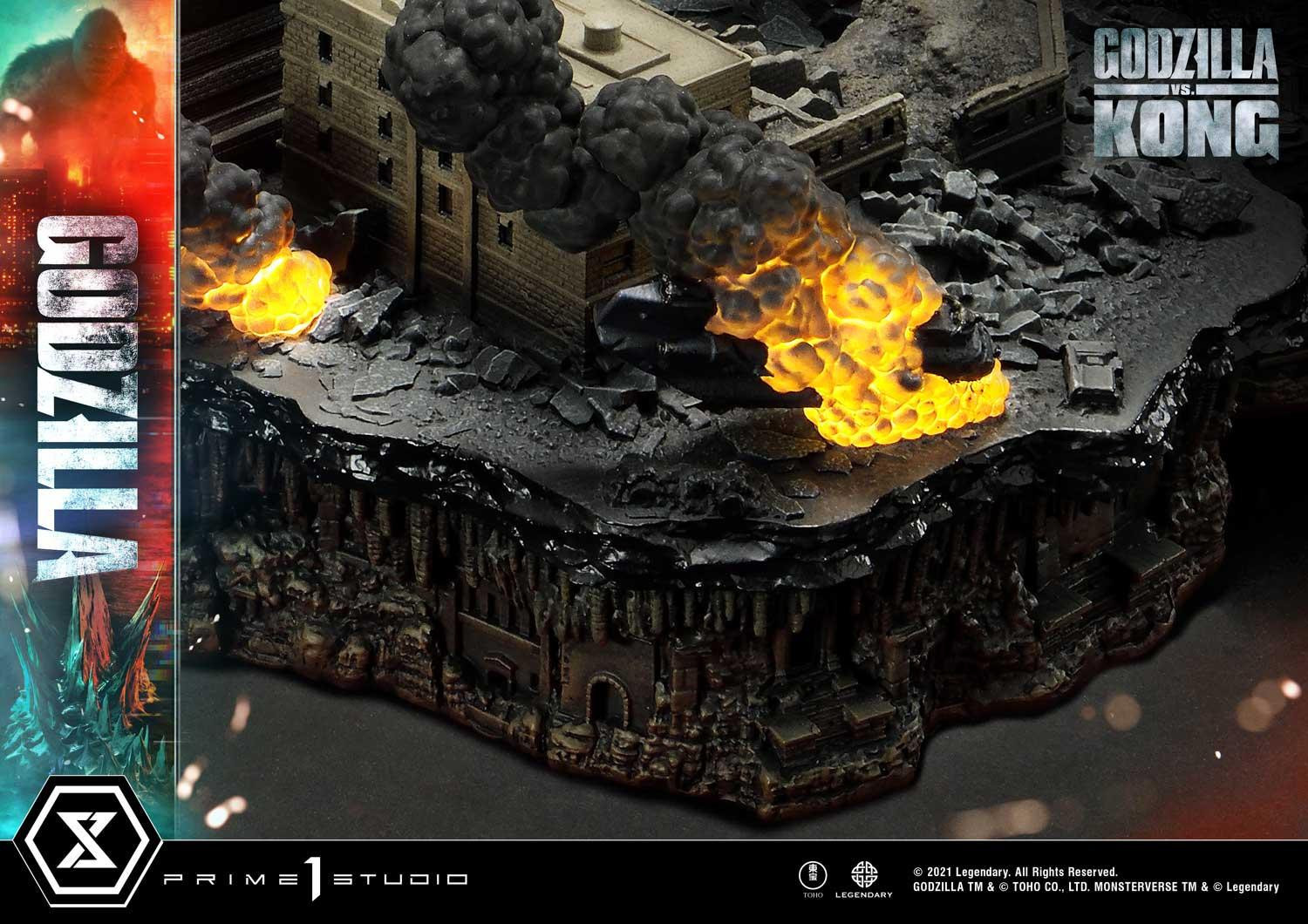 Godzilla vs. Kong - Gojira - Diorama - Ultimate Diorama Masterline  (UDMGVK-01) - Final Battle (Prime 1 Studio) photo 29
