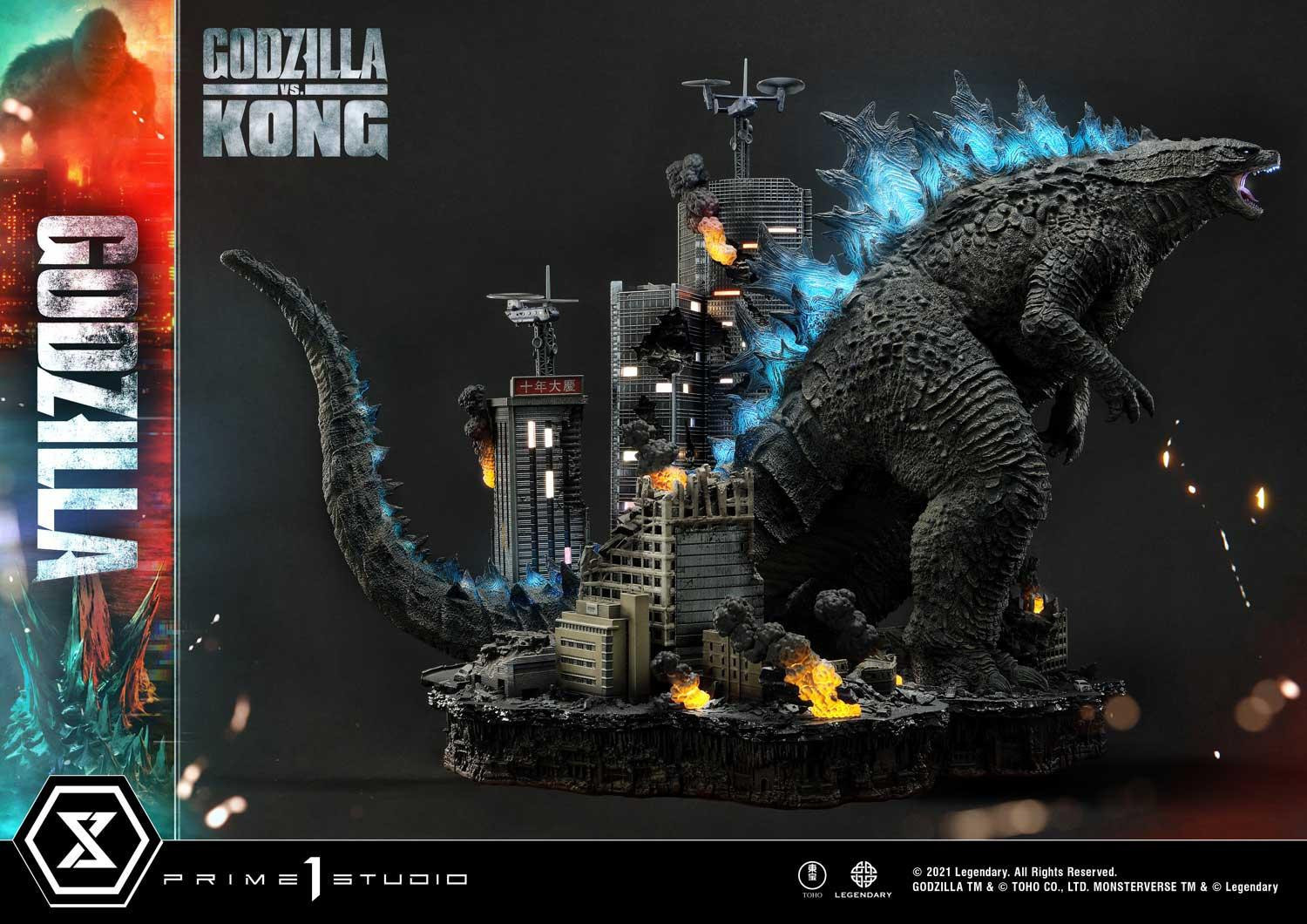 Godzilla vs. Kong - Gojira - Diorama - Ultimate Diorama Masterline  (UDMGVK-01) - Final Battle (Prime 1 Studio) photo 44