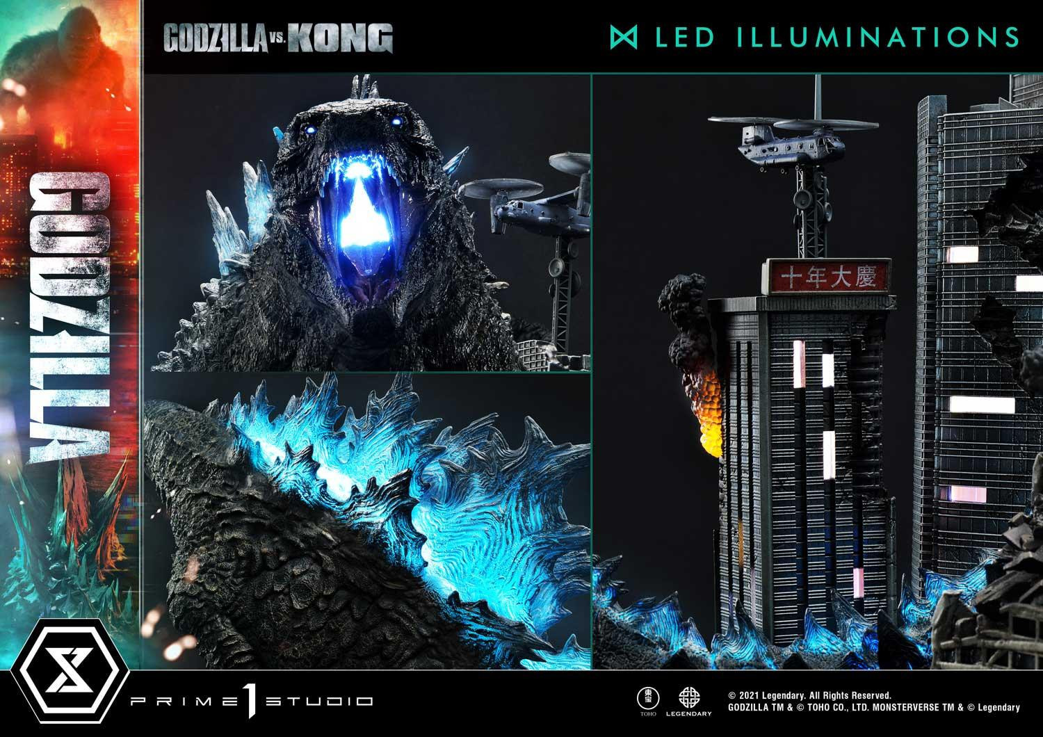 Godzilla vs. Kong - Gojira - Diorama - Ultimate Diorama Masterline  (UDMGVK-01) - Final Battle (Prime 1 Studio) photo 46