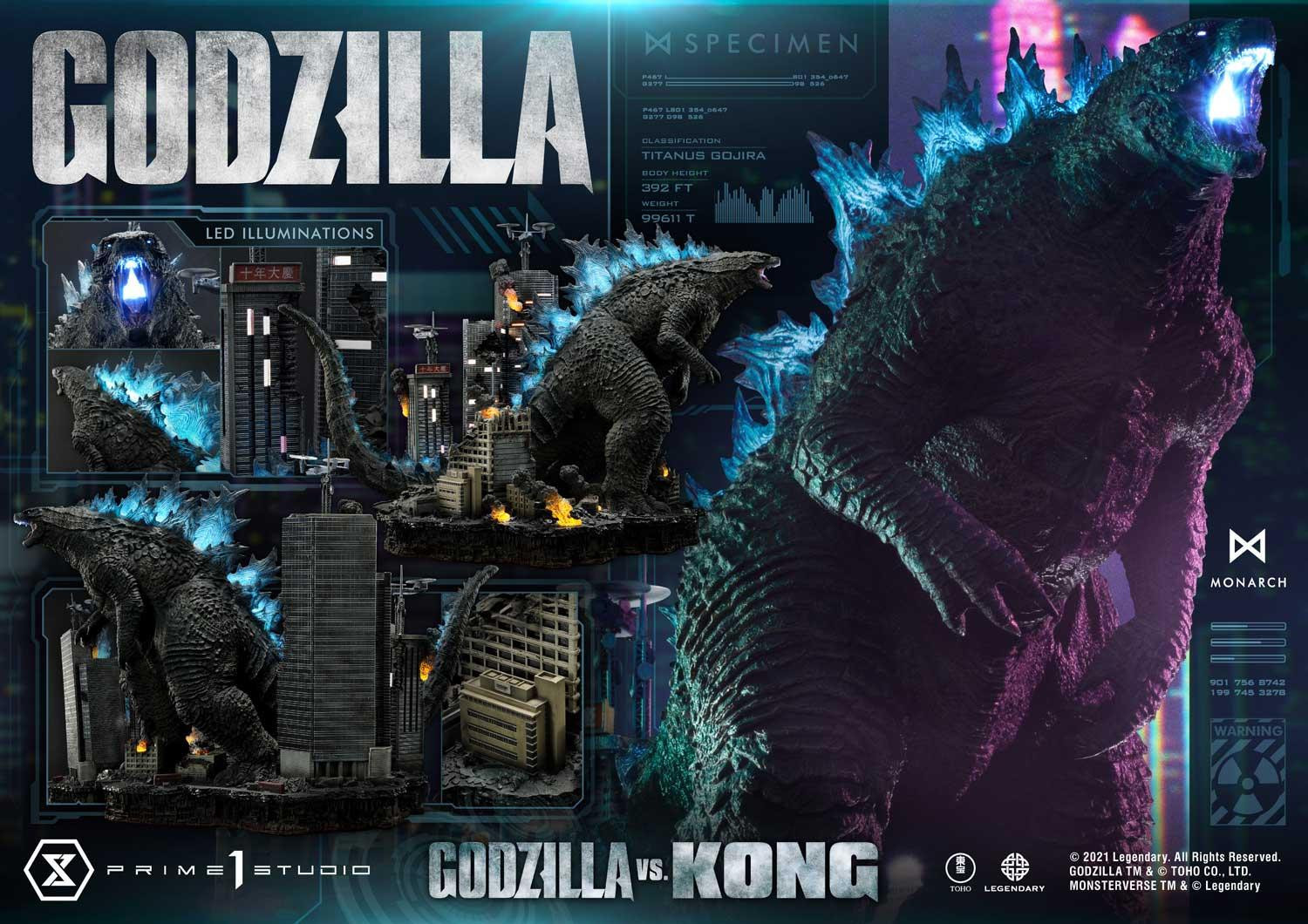 Godzilla vs. Kong - Gojira - Diorama - Ultimate Diorama Masterline  (UDMGVK-01) - Final Battle (Prime 1 Studio) photo 47
