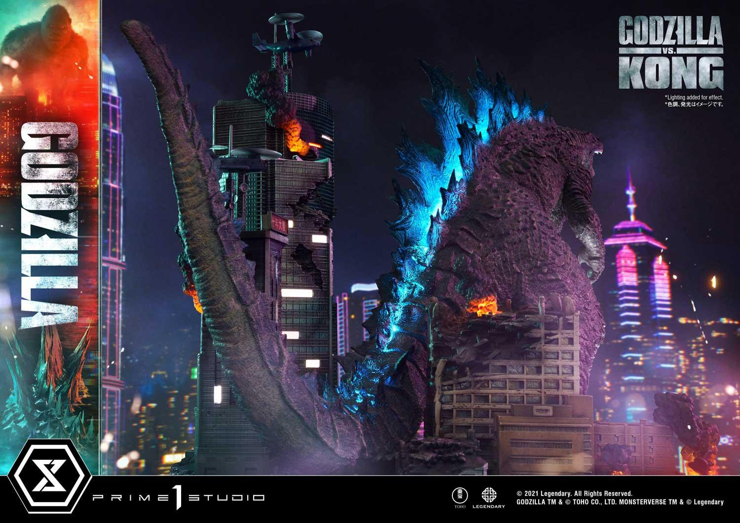 Godzilla vs. Kong - Gojira - Diorama - Ultimate Diorama Masterline  (UDMGVK-01) - Final Battle (Prime 1 Studio) photo 51
