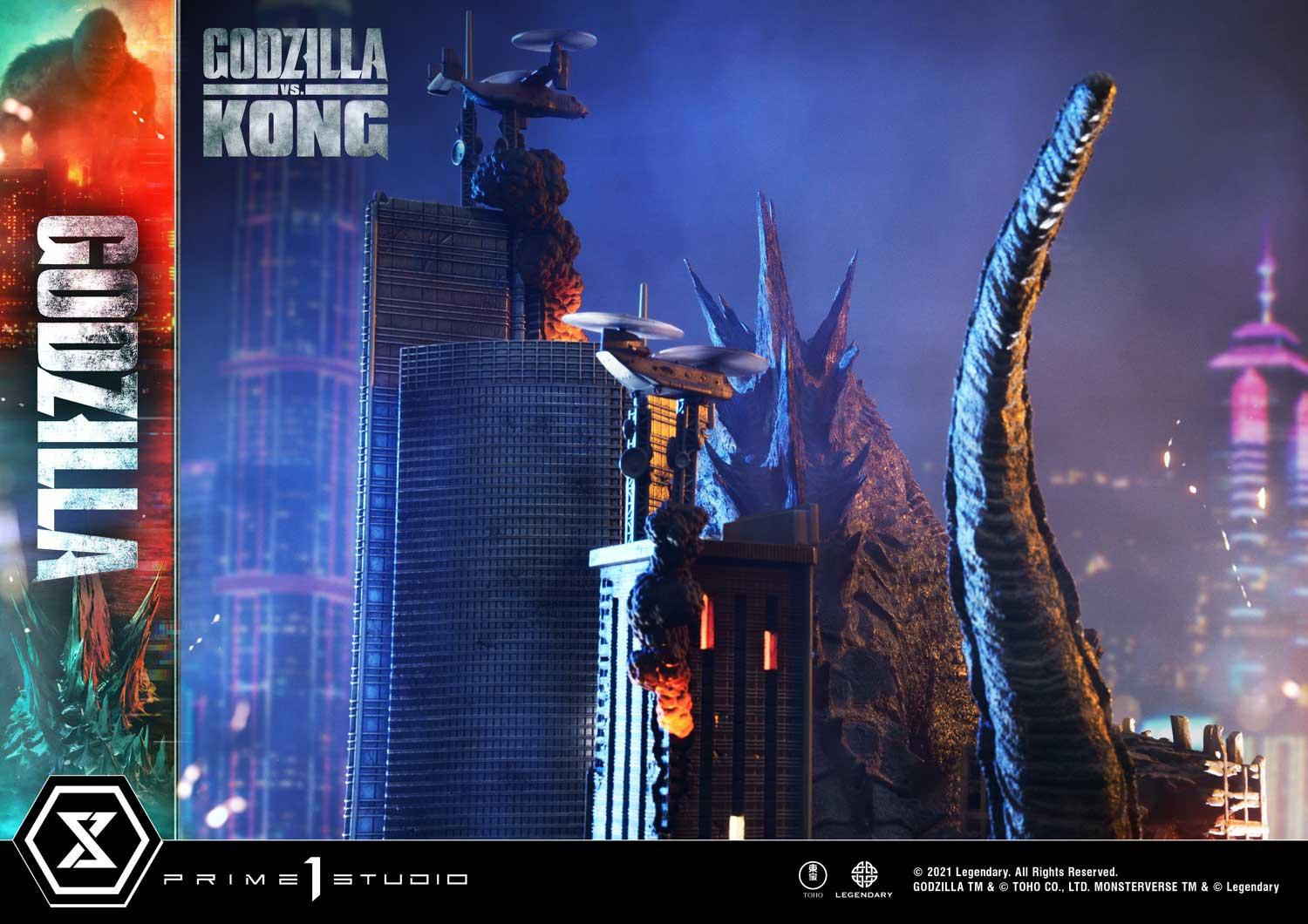Godzilla vs. Kong - Gojira - Diorama - Ultimate Diorama Masterline  (UDMGVK-01) - Final Battle (Prime 1 Studio) photo 65