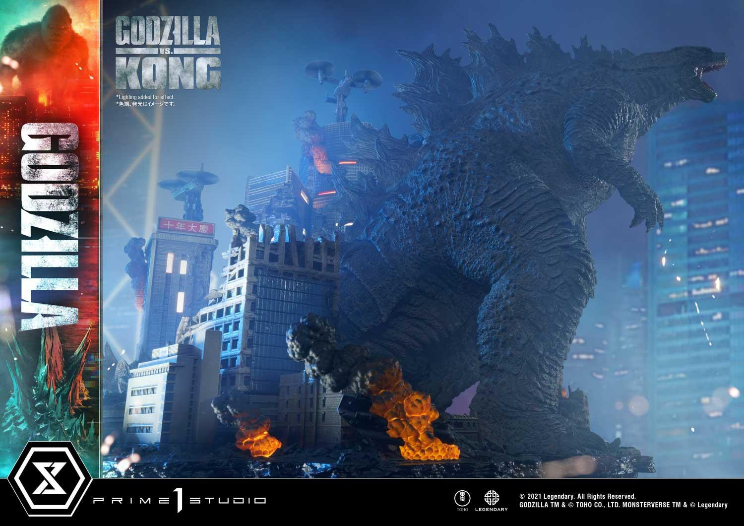 Godzilla vs. Kong - Gojira - King Kong - Diorama - Ultimate Diorama Masterline  (UDMGVK-03) - Final Battle (Prime 1 Studio)