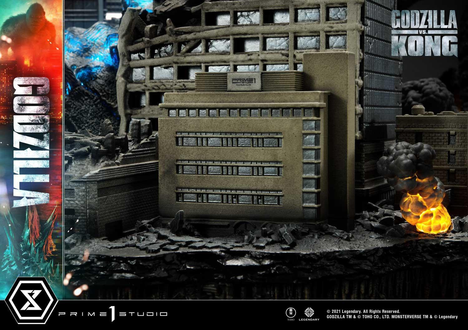 Godzilla vs. Kong - Gojira - King Kong - Diorama - Ultimate Diorama Masterline  (UDMGVK-03) - Final Battle (Prime 1 Studio)
