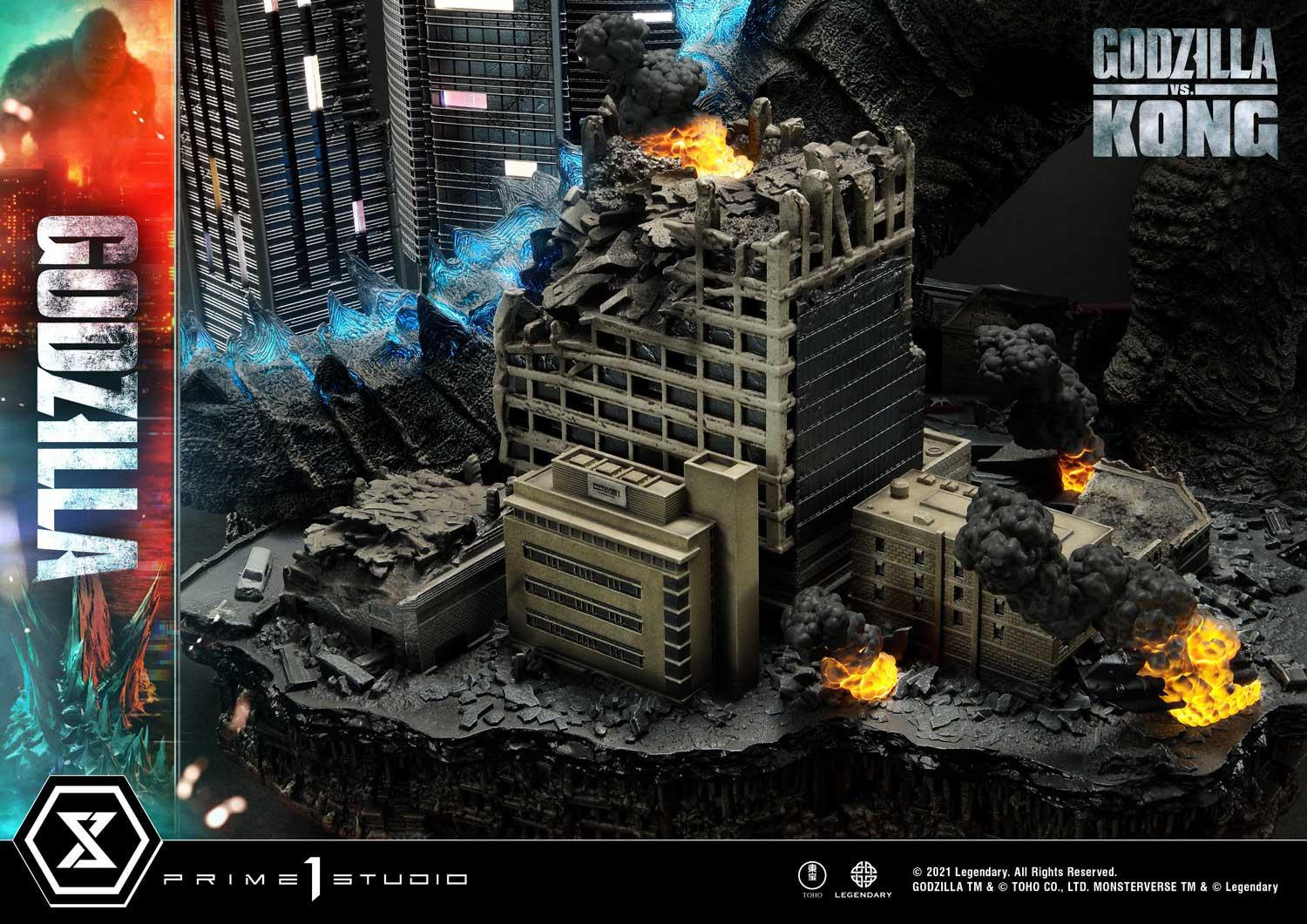 Godzilla vs. Kong - Gojira - King Kong - Diorama - Ultimate Diorama Masterline  (UDMGVK-03) - Final Battle (Prime 1 Studio)