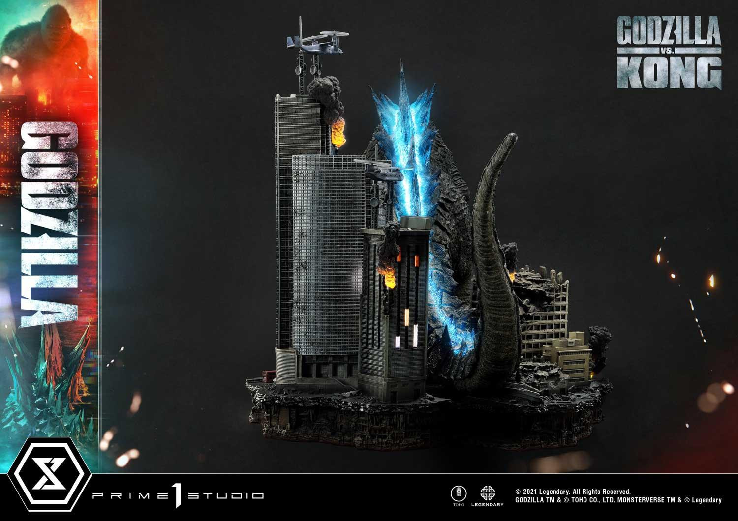 Godzilla vs. Kong - Gojira - King Kong - Diorama - Ultimate Diorama Masterline  (UDMGVK-03) - Final Battle (Prime 1 Studio)