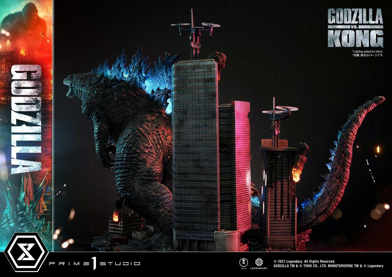 Godzilla vs. Kong - Gojira - King Kong - Diorama - Ultimate Diorama Masterline (UDMGVK-03) - Final Battle (Prime 1 Studio)