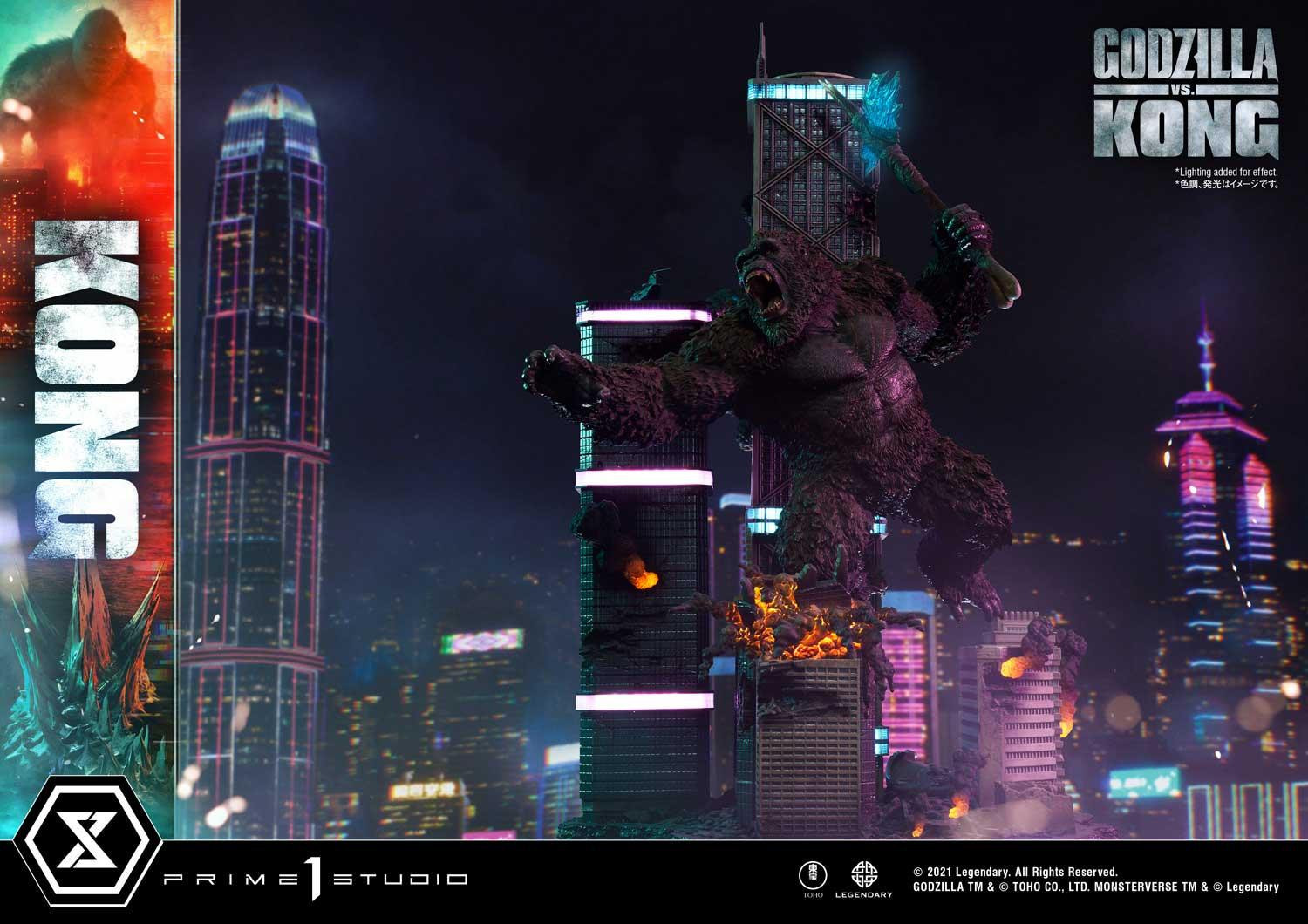 Godzilla vs. Kong - Gojira - King Kong - Diorama - Ultimate Diorama Masterline (UDMGVK-03) - Final Battle (Prime 1 Studio)