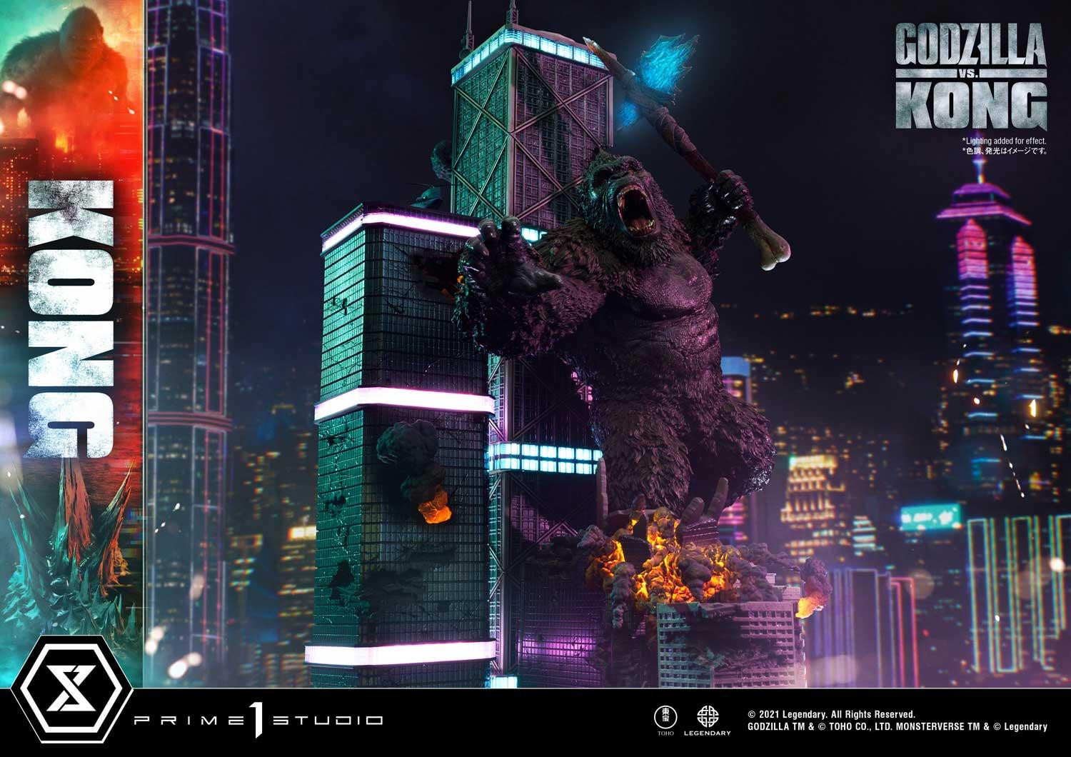 Godzilla vs. Kong - Gojira - King Kong - Diorama - Ultimate Diorama Masterline (UDMGVK-03) - Final Battle (Prime 1 Studio)