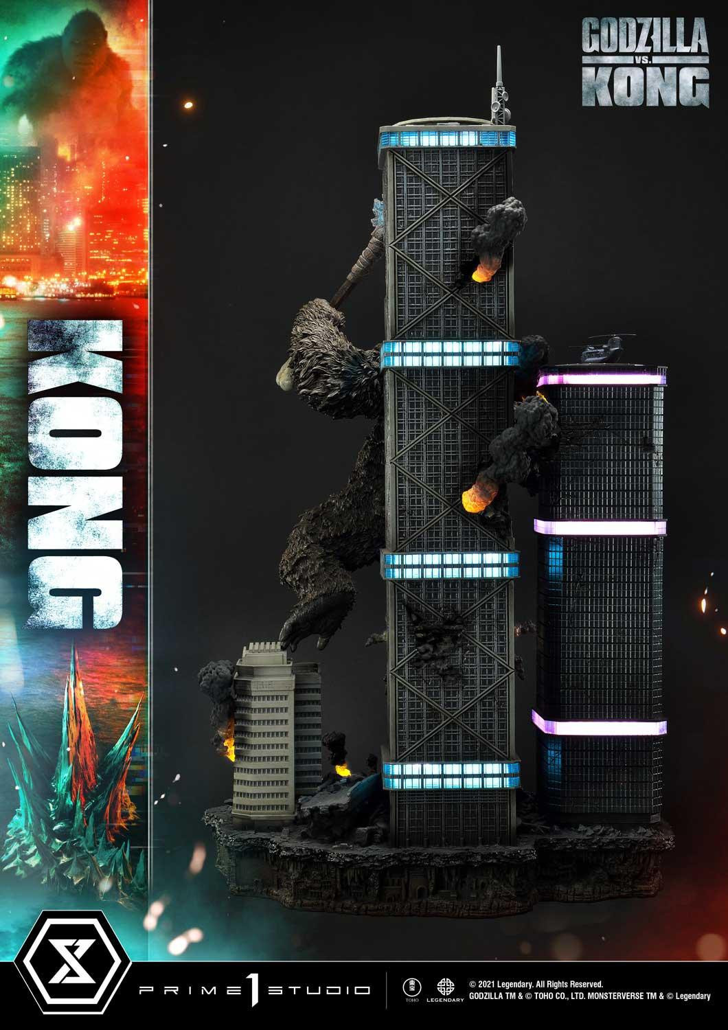 Godzilla vs. Kong - Gojira - King Kong - Diorama - Ultimate Diorama Masterline (UDMGVK-03) - Final Battle (Prime 1 Studio)