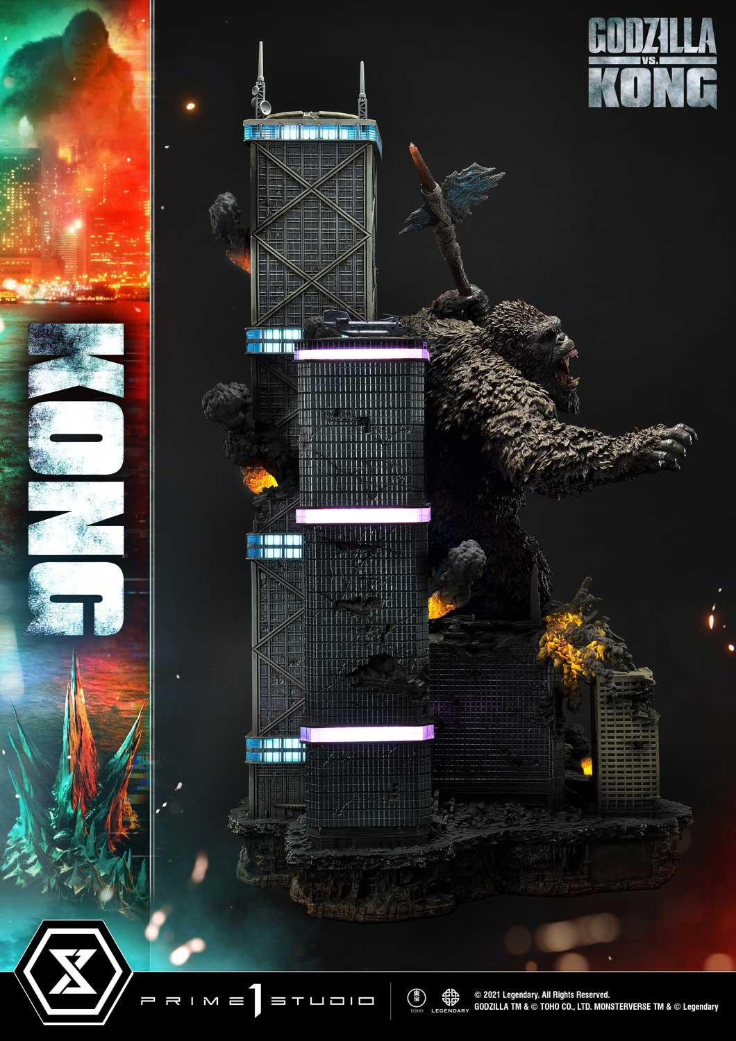 Godzilla vs. Kong - Gojira - King Kong - Diorama - Ultimate Diorama Masterline (UDMGVK-03) - Final Battle (Prime 1 Studio)