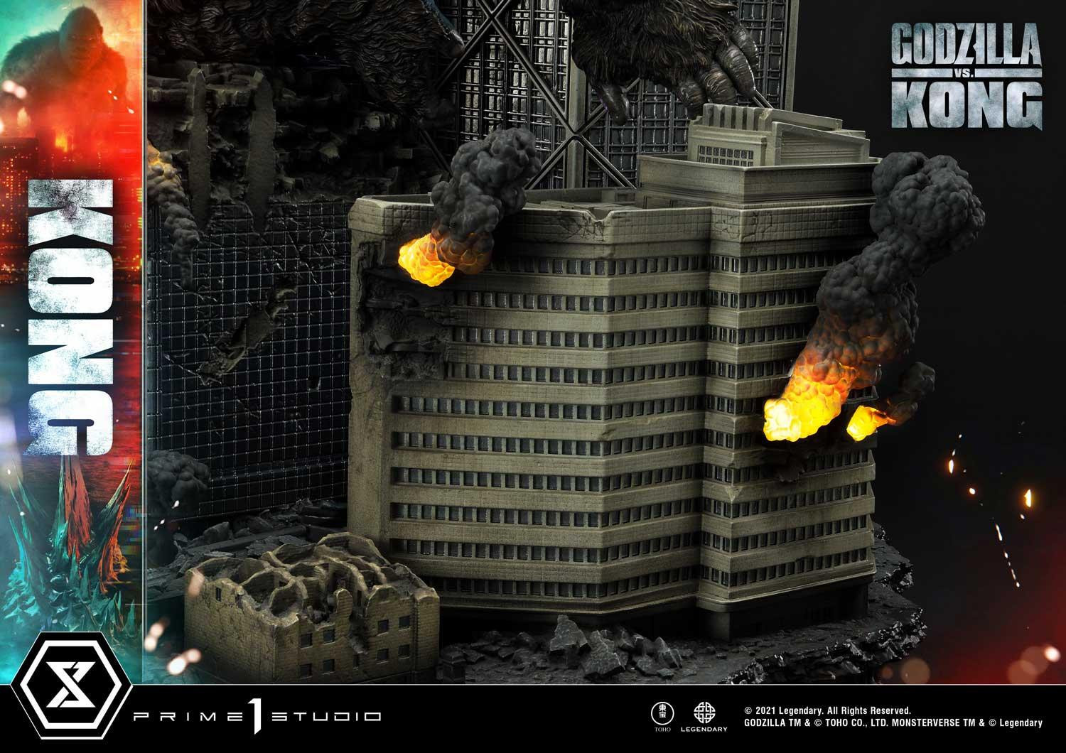 Godzilla vs. Kong - Gojira - King Kong - Diorama - Ultimate Diorama Masterline (UDMGVK-03) - Final Battle (Prime 1 Studio)