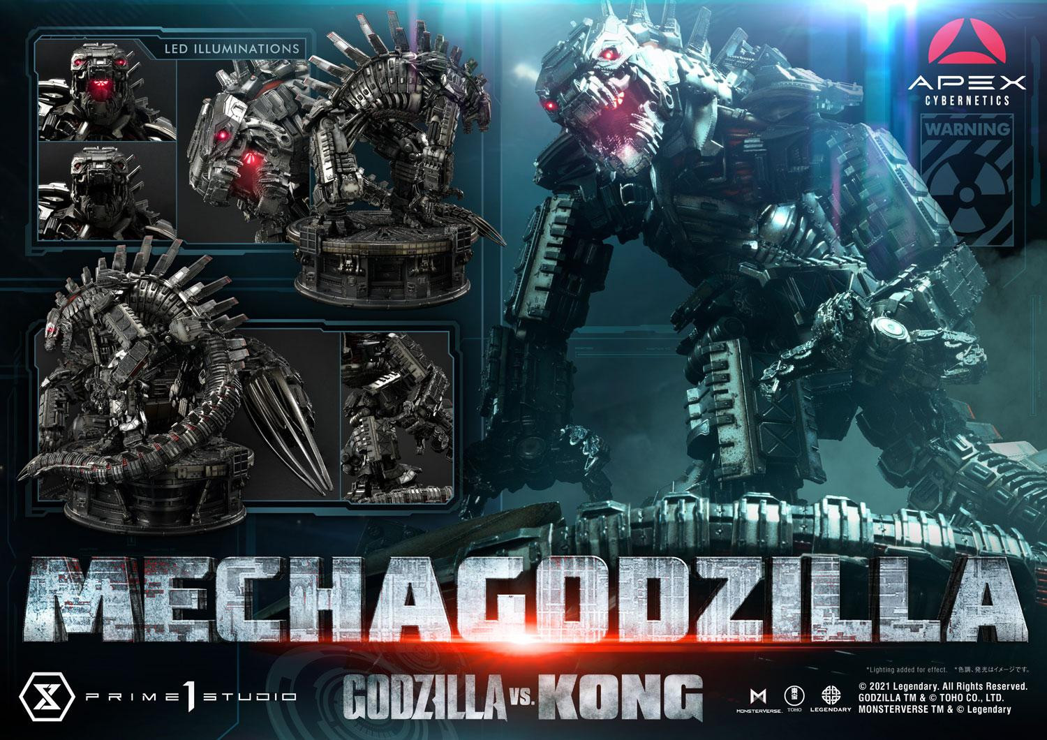 Godzilla vs. Kong - MechaGojira - Ultimate Diorama Masterline  (UDMGVK-06) (Prime 1 Studio) photo 27