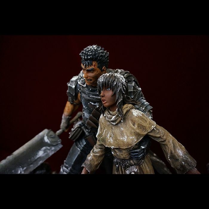 Berserk - Casca - Guts - 1/6 - No. 482 Winter Journey-Special Snow Coating Version* (Art of War) photo 2