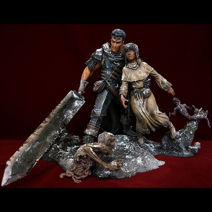 Berserk - Casca - Guts - 1/6 - No. 482 Winter Journey-Special Snow Coating Version* (Art of War) photo 3