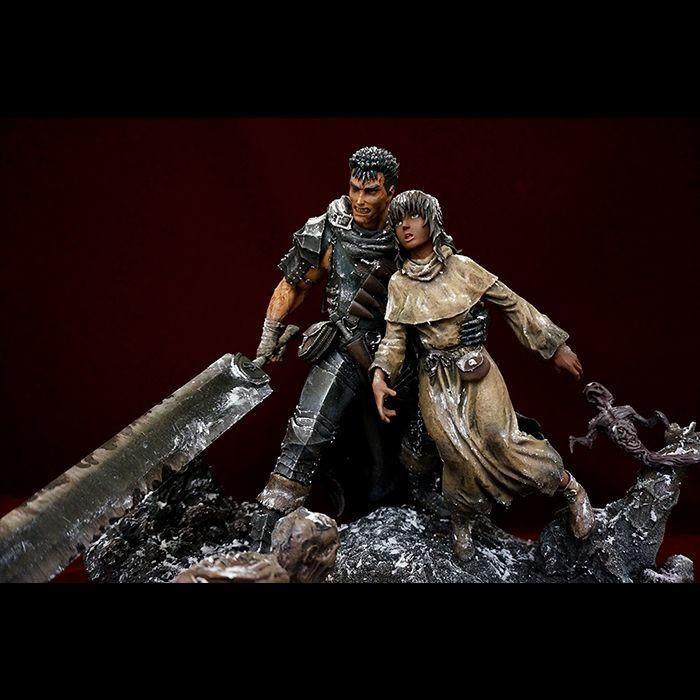 Berserk - Casca - Guts - 1/6 - No. 482 Winter Journey-Special Snow Coating Version* (Art of War) photo 5