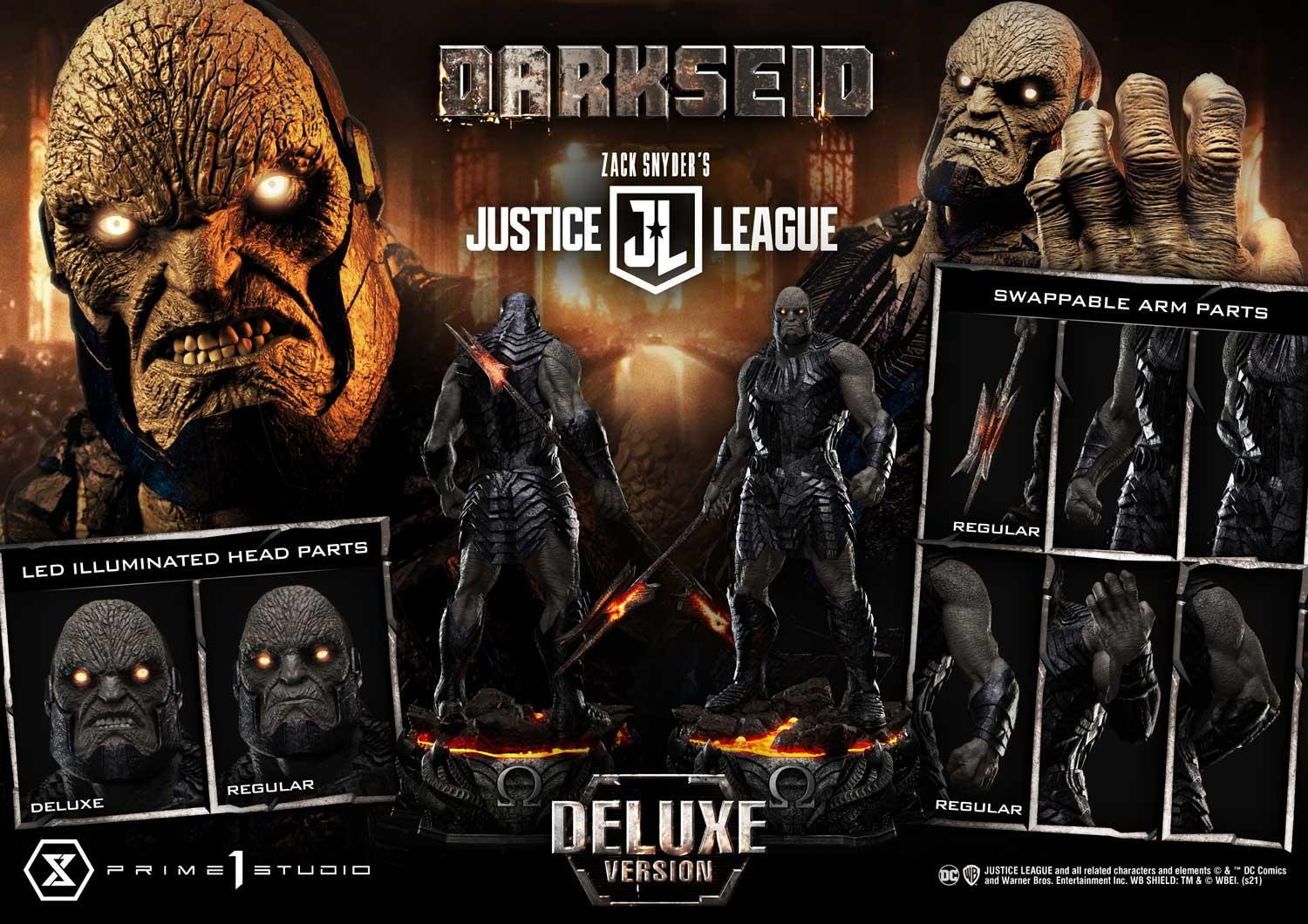 Zack Snyder's Justice League - Darkseid - Museum Masterline Series  (MMJL-08DXS) - 1/3 - DX Bonus Version (Prime 1 Studio) photo 69
