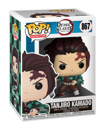 Kimetsu no Yaiba - Kamado Tanjirou - POP! Animation  (867) - POP! Vinyl (Funko Toys)