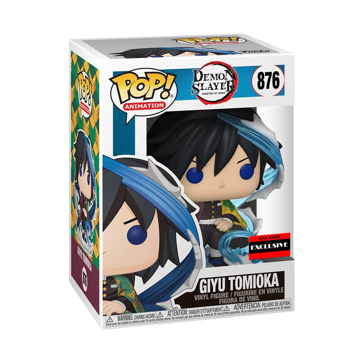 Kimetsu no Yaiba - Tomioka Giyuu - POP! Animation  (876) - POP! Vinyl (Funko Toys)
