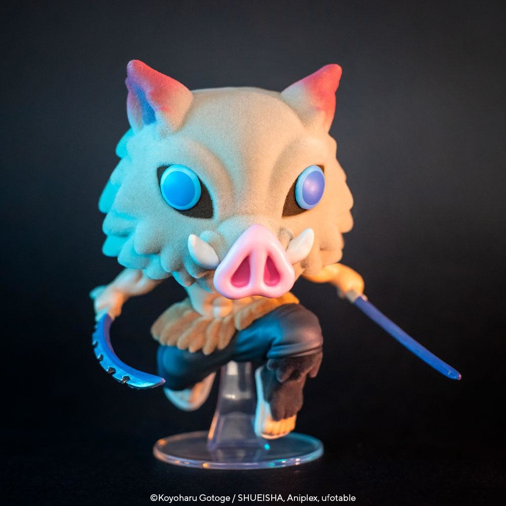 Kimetsu no Yaiba - Hashibira Inosuke - POP! Animation (875) - POP! Vinyl - Flocked (Funko Toys) photo 2