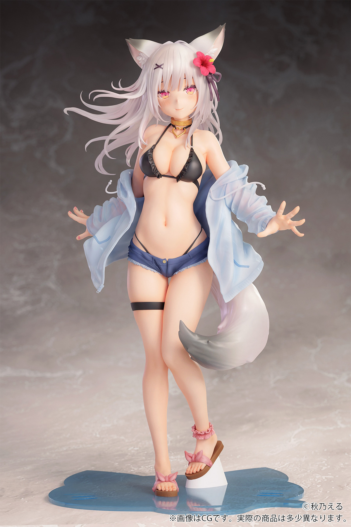 Original - Kemonomimi Gakuen - Hanane - 1/7 (B'full) photo 2