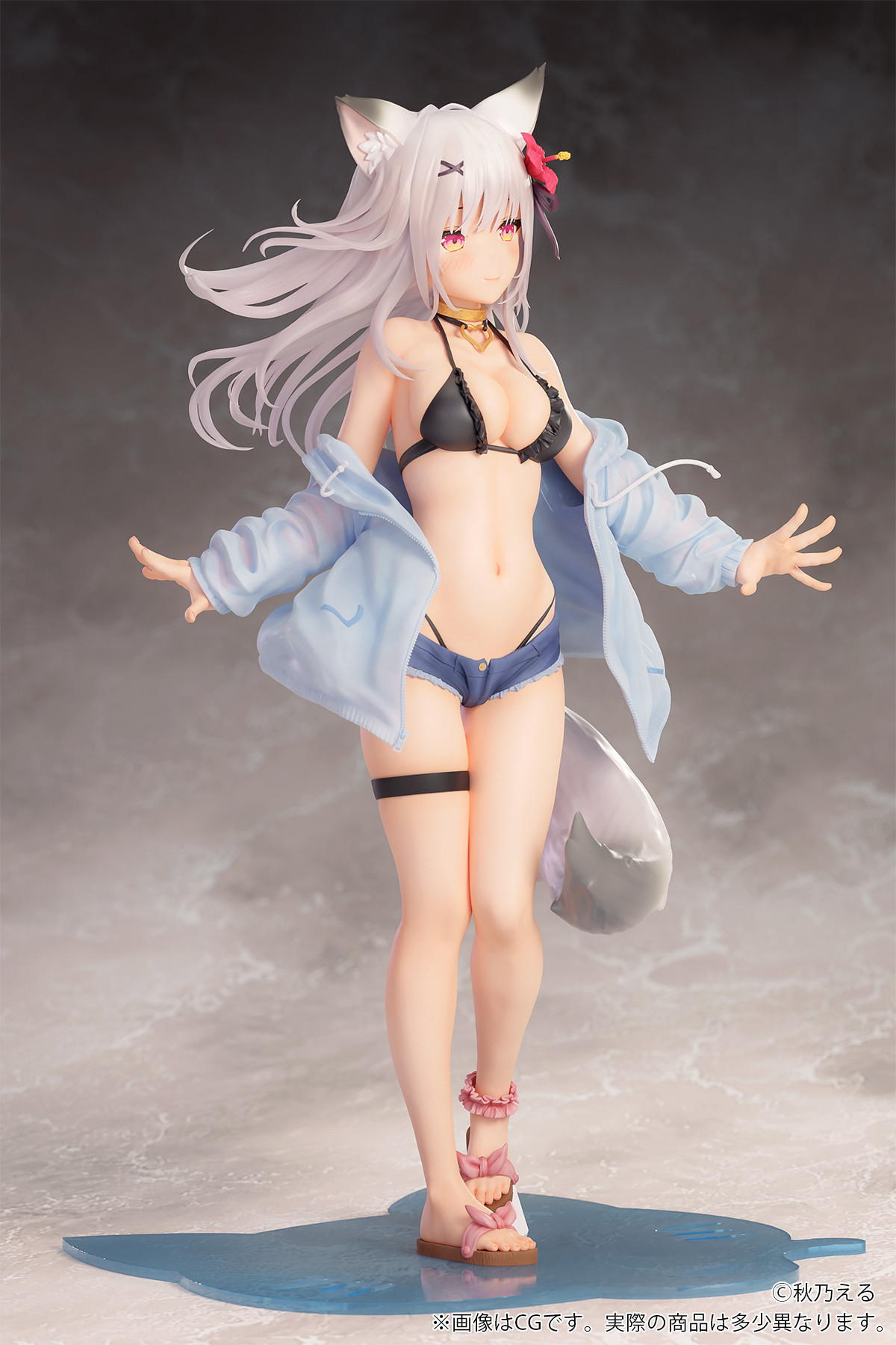 Original - Kemonomimi Gakuen - Hanane - 1/7 (B'full) photo 3
