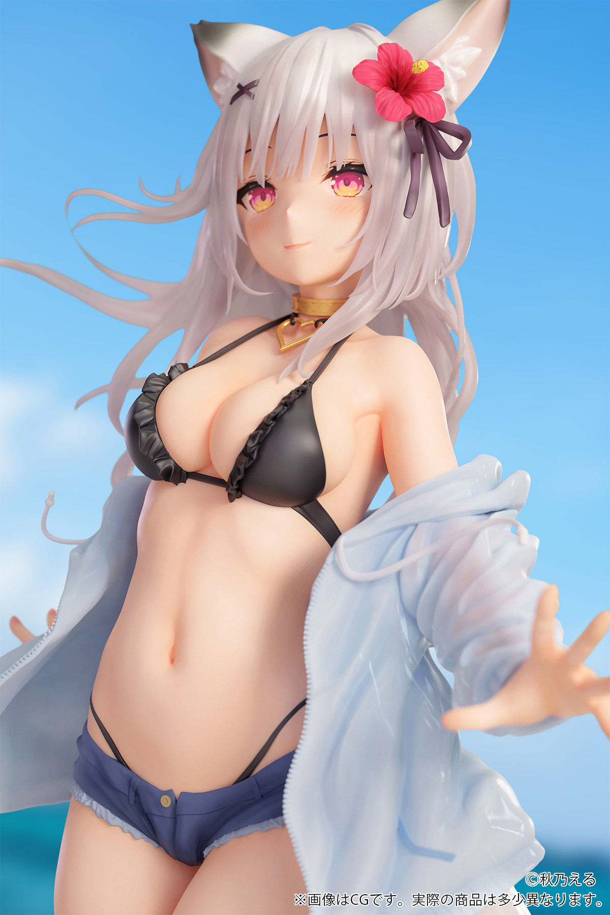 Original - Kemonomimi Gakuen - Hanane - 1/7 (B'full) photo 4