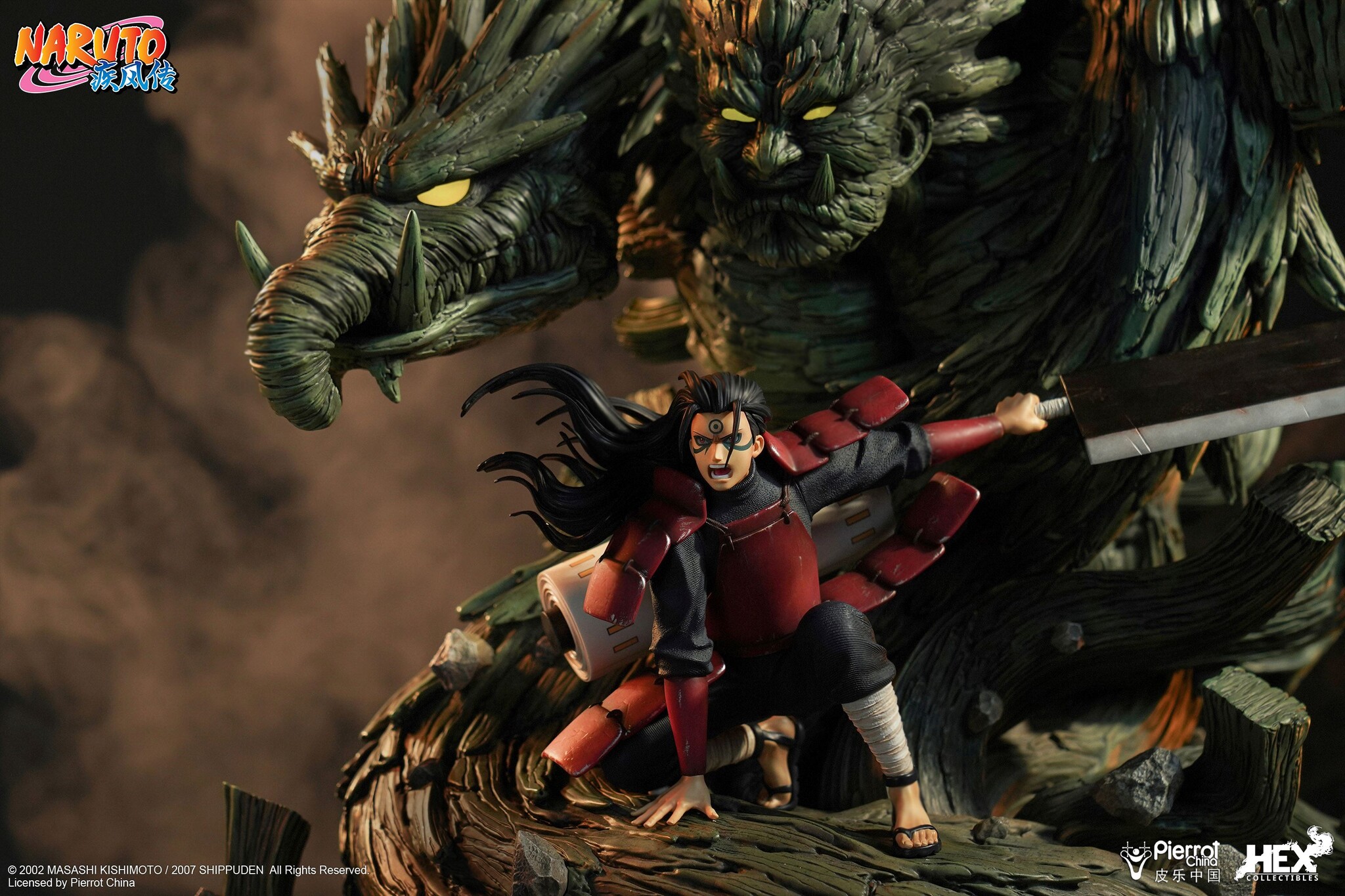 Naruto Shippuuden - Senju Hashirama - 1/8 (Hex Collectibles, Hive) photo 9