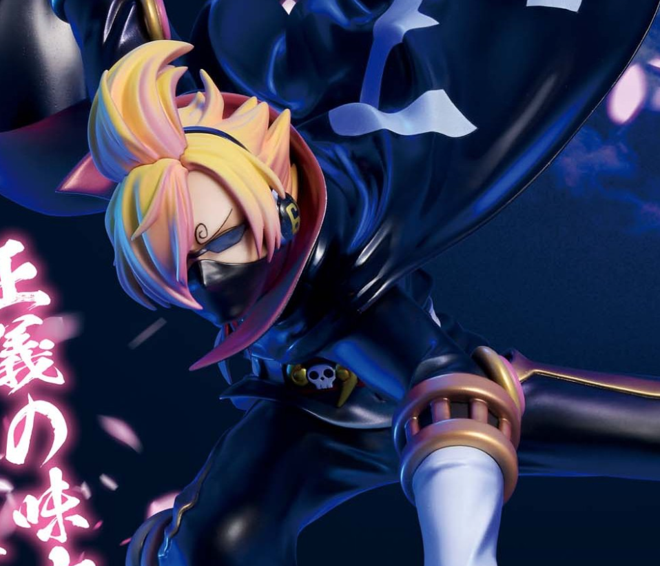 One Piece - Sanji - Portrait of Pirates "Warriors Alliance" - O-Soba Mask (MegaHouse) photo 7