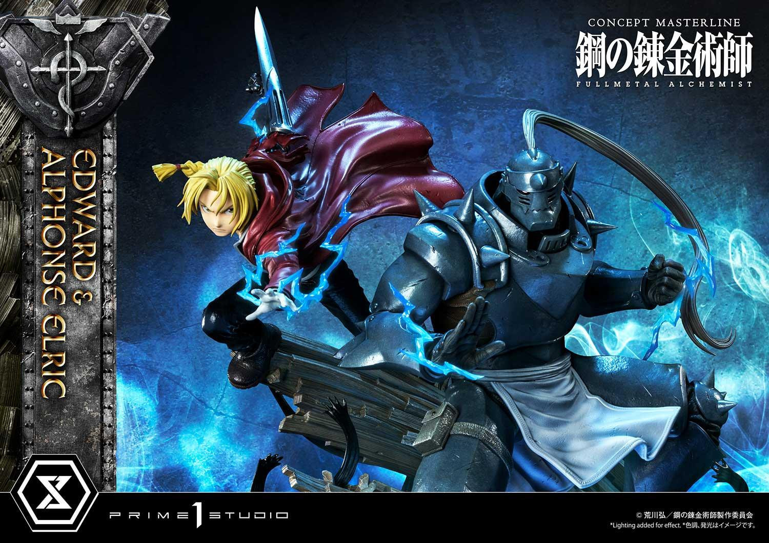Hagane no Renkinjutsushi Fullmetal Alchemist - Alphonse Elric - Edward Elric - Concept Masterline  (CMFMA-01DX) - 1/6 - DX Version (Prime 1 Studio)