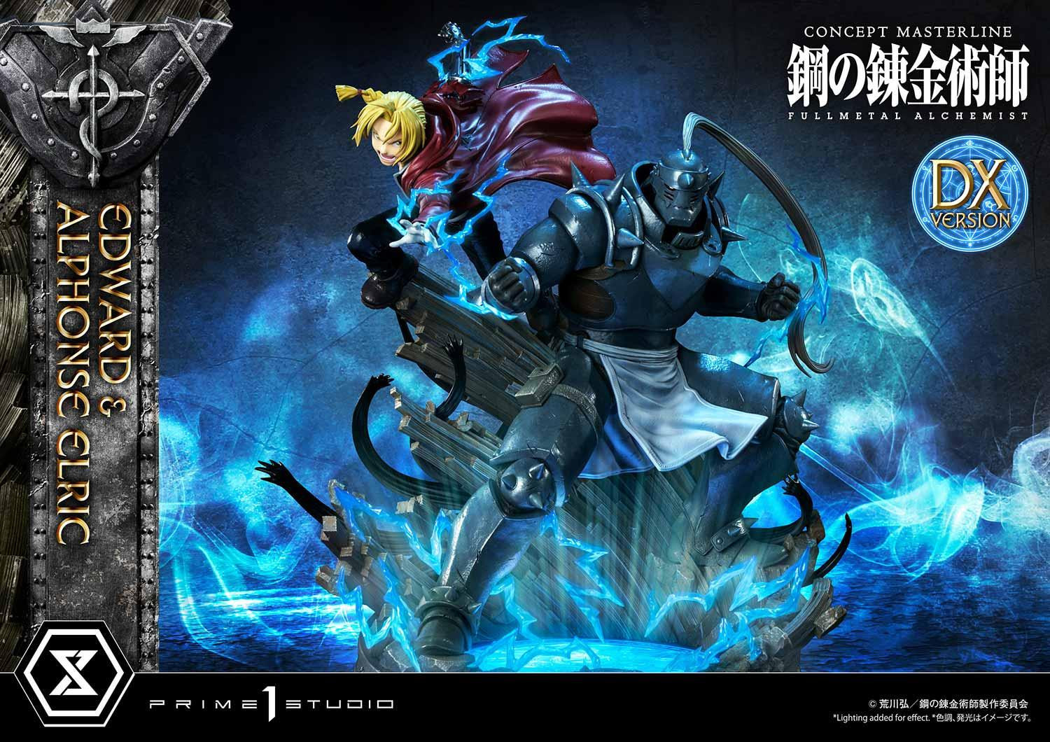 Hagane no Renkinjutsushi Fullmetal Alchemist - Alphonse Elric - Edward Elric - Concept Masterline  (CMFMA-01DX) - 1/6 - DX Version (Prime 1 Studio)