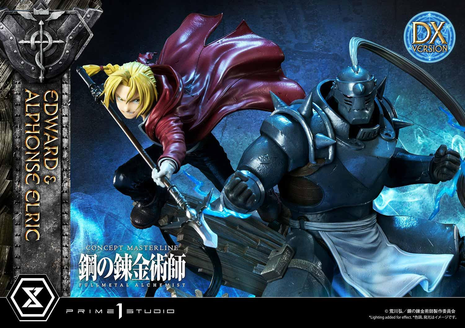 Hagane no Renkinjutsushi Fullmetal Alchemist - Alphonse Elric - Edward Elric - Concept Masterline  (CMFMA-01DX) - 1/6 - DX Version (Prime 1 Studio)