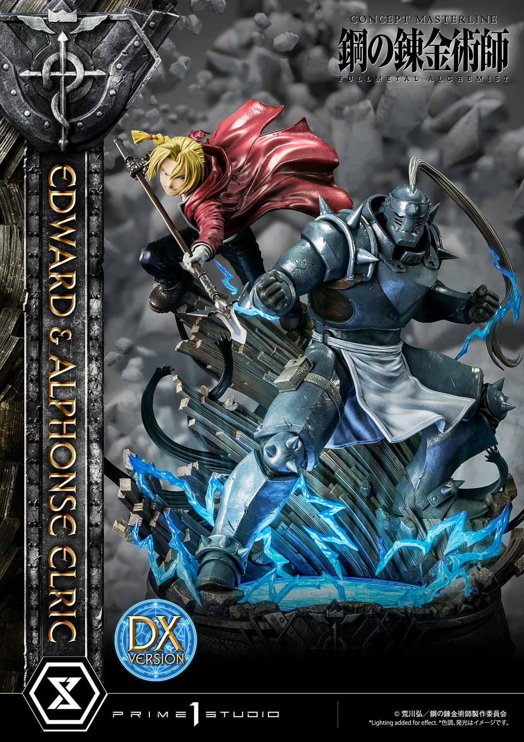 Hagane no Renkinjutsushi Fullmetal Alchemist - Alphonse Elric - Edward Elric - Concept Masterline  (CMFMA-01DX) - 1/6 - DX Version (Prime 1 Studio)