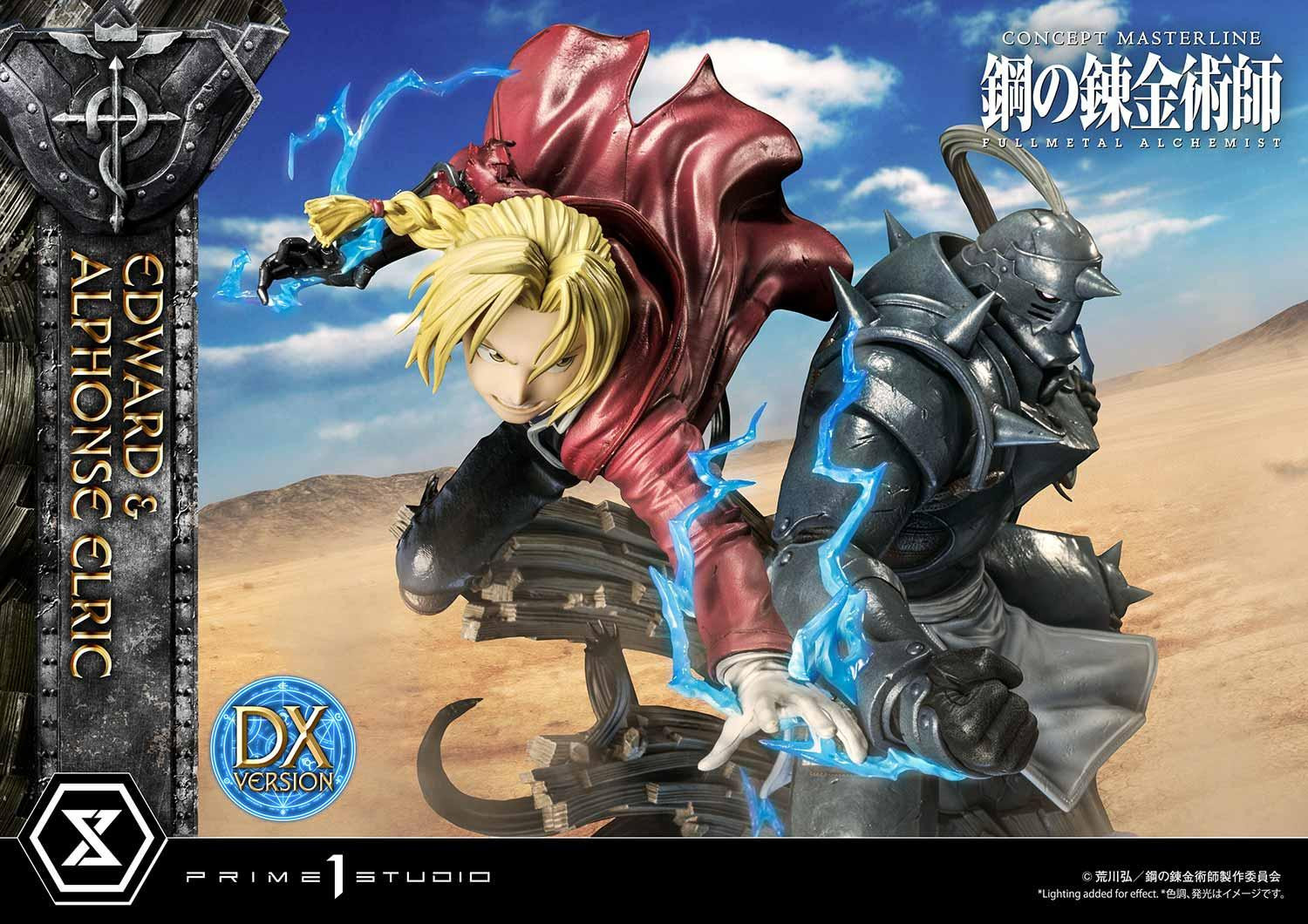 Hagane no Renkinjutsushi Fullmetal Alchemist - Alphonse Elric - Edward Elric - Concept Masterline  (CMFMA-01DX) - 1/6 - DX Version (Prime 1 Studio)