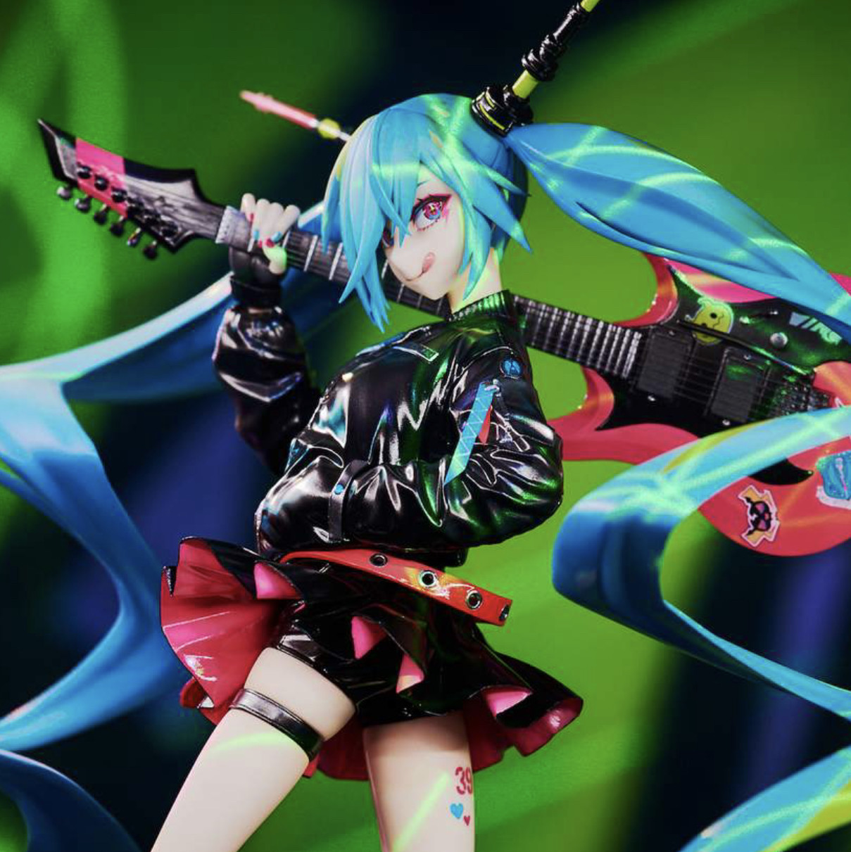 Piapro Characters - Hatsune Miku - 1/7 - LAM Rock Singer Ver. (Stronger, Tokyo Otaku Mode) photo 5