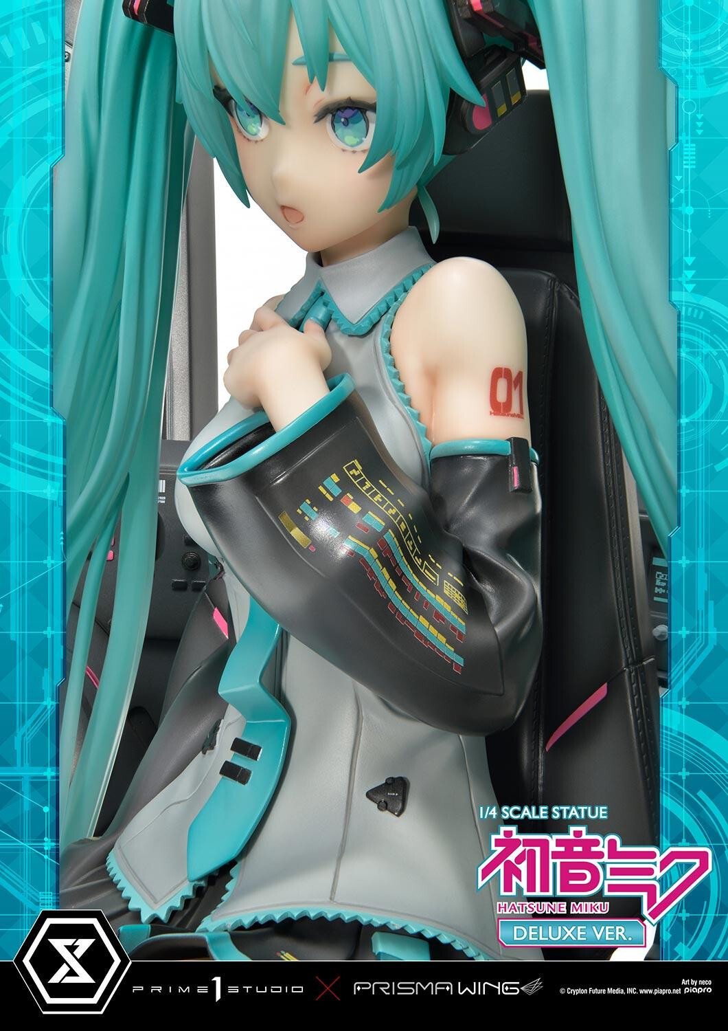 Piapro Characters - Hatsune Miku - Prisma Wing  (PWPCL-07DX) - 1/4 - DX Version (Prime 1 Studio) photo 20