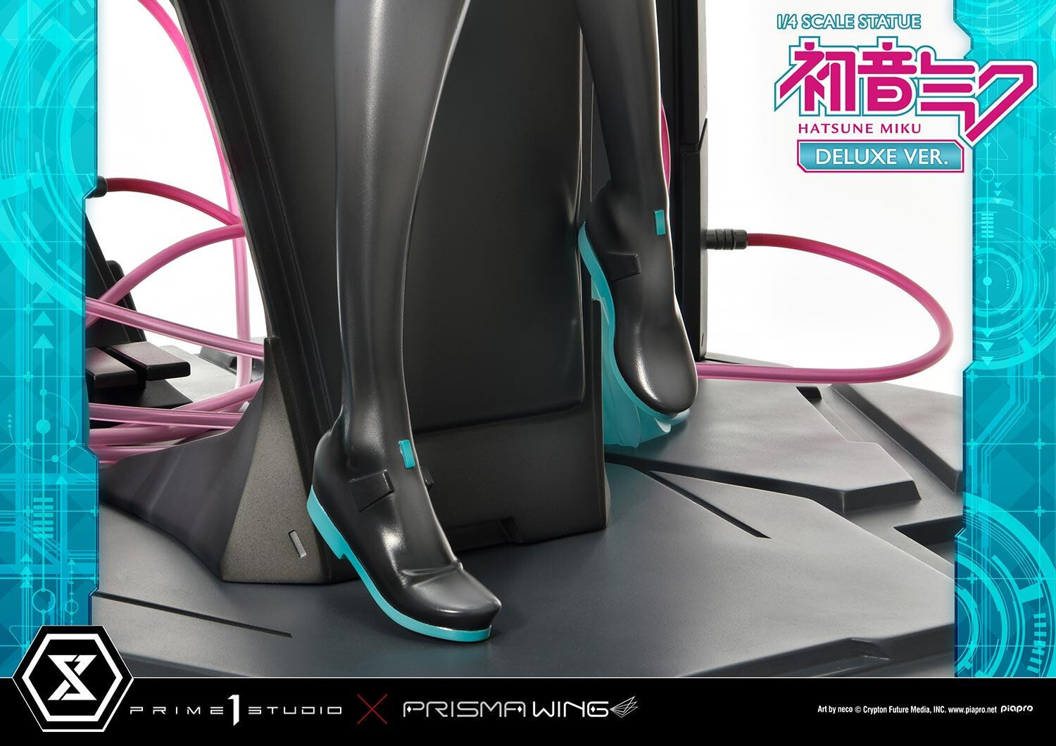 Piapro Characters - Hatsune Miku - Prisma Wing  (PWPCL-07DX) - 1/4 - DX Version (Prime 1 Studio) photo 24