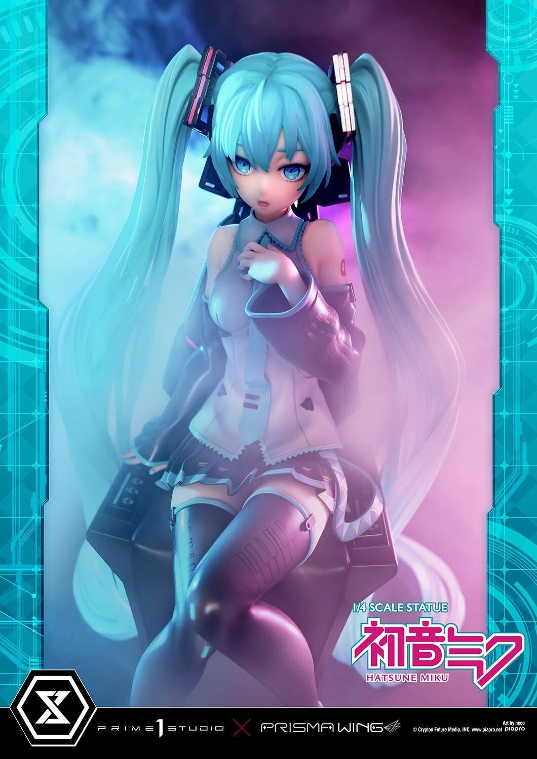 Piapro Characters - Hatsune Miku - Prisma Wing  (PWPCL-07DX) - 1/4 - DX Version (Prime 1 Studio) photo 39