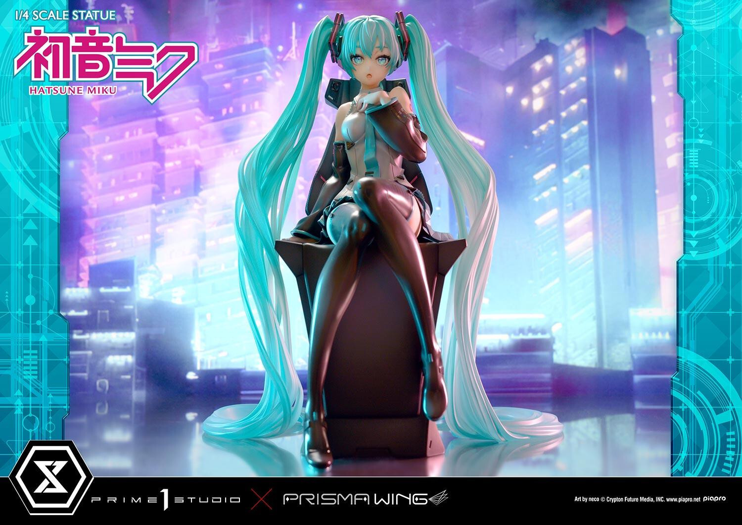 Piapro Characters - Hatsune Miku - Prisma Wing  (PWPCL-07DX) - 1/4 - DX Version (Prime 1 Studio) photo 43