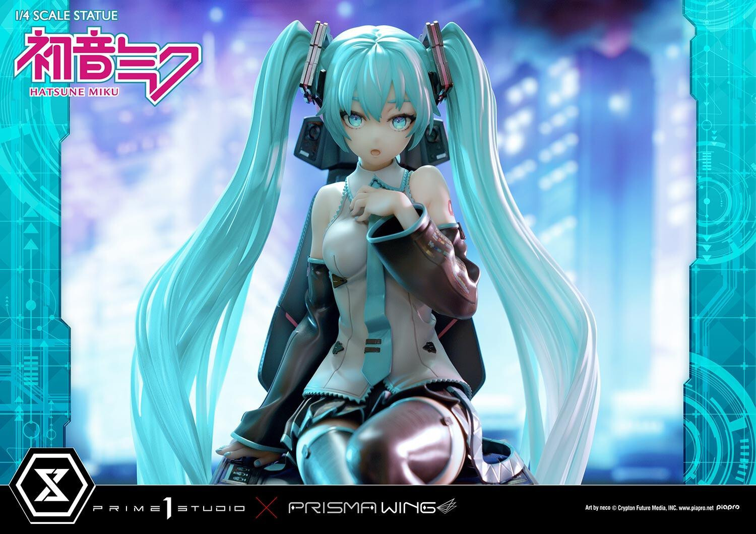 Piapro Characters - Hatsune Miku - Prisma Wing  (PWPCL-07DX) - 1/4 - DX Version (Prime 1 Studio) photo 46